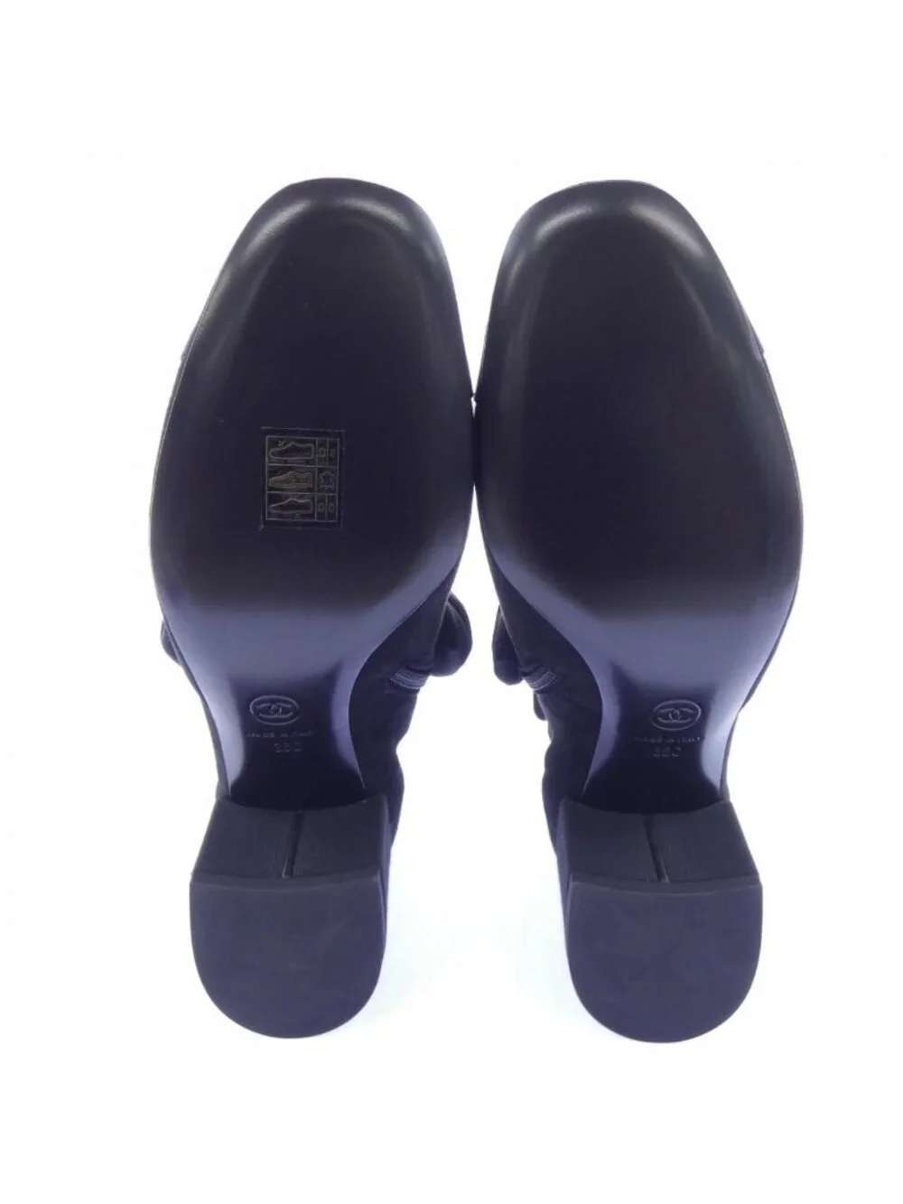 Chanel Short Boots Black